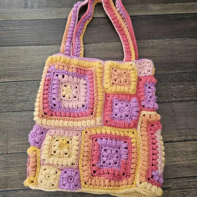 Granny square bag